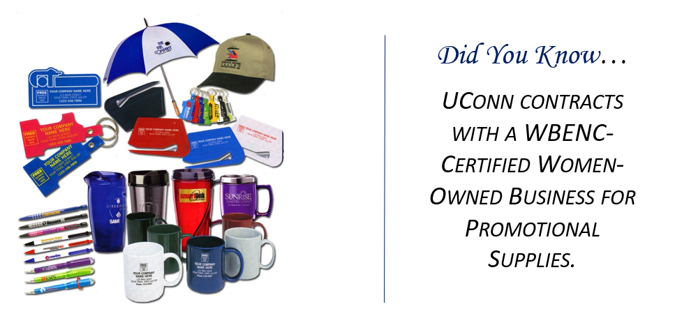 Did you know about UConn's Promotional Supplies SMBE?