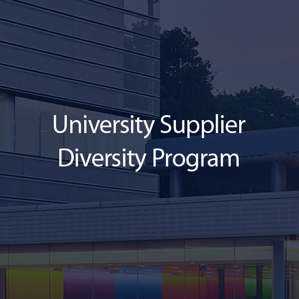 University Supplier Diversity Program